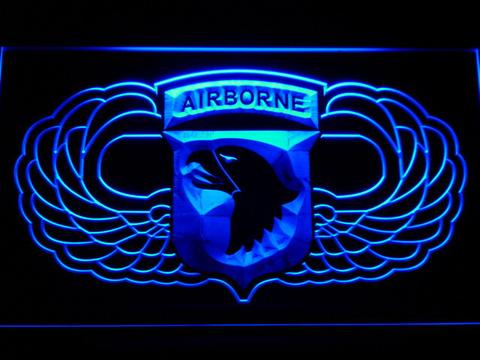 US Army 101st Airborne Division Wings LED Neon Sign